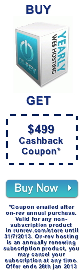 Get $499 Cashback with On-Rev Purchase